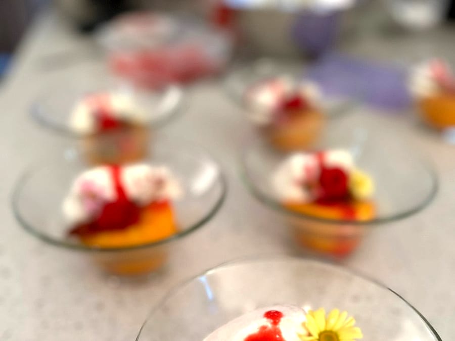 Mediterranean seafood dish by Cape Town chef Ru Furusa